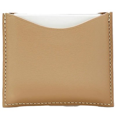 La Bouche Rouge Camel Leder Kompakttasche