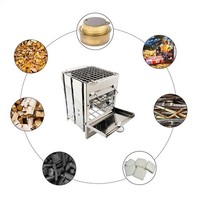 Portable BBQ Stove Camping Cooking Picnic Cooker Backpacking Outdoor Equipment T