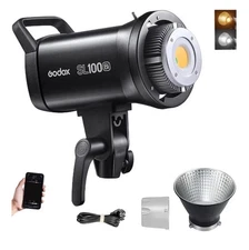 GODOX SL100Bi 100W Bi-Color LED Video Light Bowens Mount LED Continuous Lighting