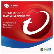 Trend Micro Maximum Security 2026 5 PC Devices 3 Years (EMAIL)