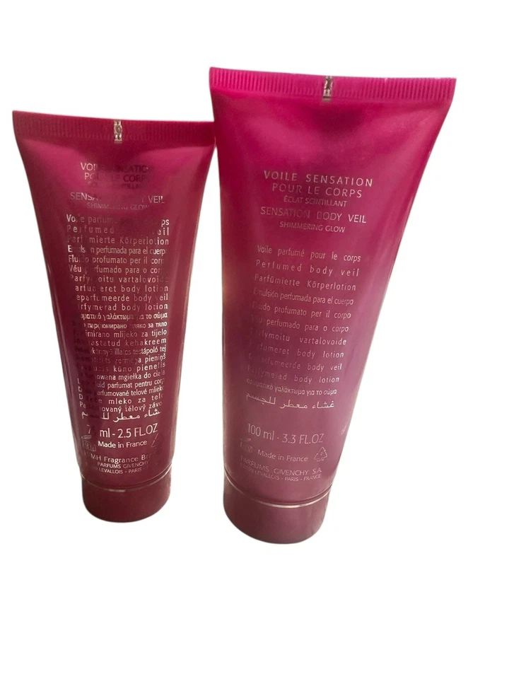 GIVENCHY VELO CORPORAL SENSACIÓN MUY IRRESISTIBLE Nuevo 3.3 y 2.5 Foto 2 de 3