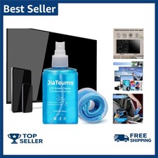 TV Screen Cleaner, Non-Drip Touchscreen Spray with Wiper for CD Disc Laptop P...