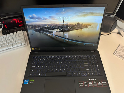 Acer Nitro V 15 Gaming Laptop 15.6'' Intel Core i5 RTX Backlit Keyboard