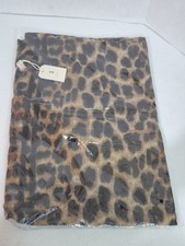 Leopard Print Oversize Blanket Scarf New In Packaging One Size NIP 100 Acrylic