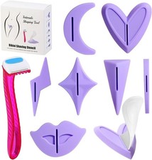 Pubic Hair Stencils Women Bikini Privates Shaving Stencil for Intimate...