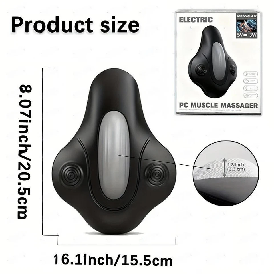 Entrenador muscular eléctrico de suelo pélvico de ejercicio de 1 pieza para hombres y mujeres en casa Foto 3 de 4