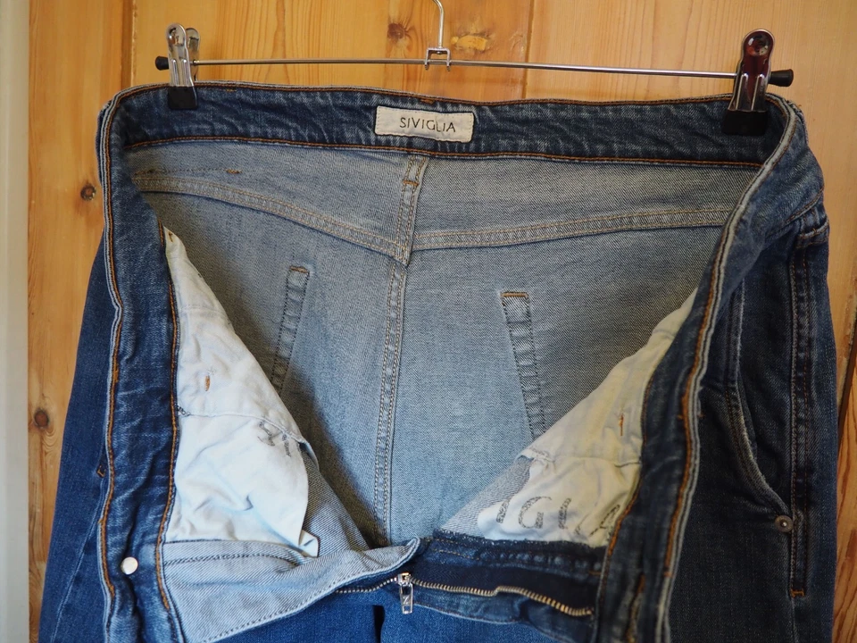 Jeans de lujo Siviglia Made in Italy, W40 L30 Foto 4 de 4