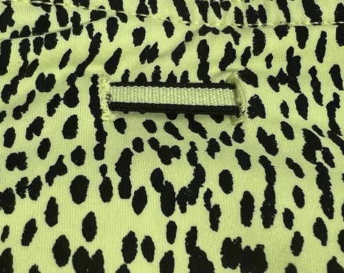 Lululemon Pace Rival Womens Skort II 4 Yellow Black Zip Pocket Skirt Shorts Logo - Picture 6 of 13