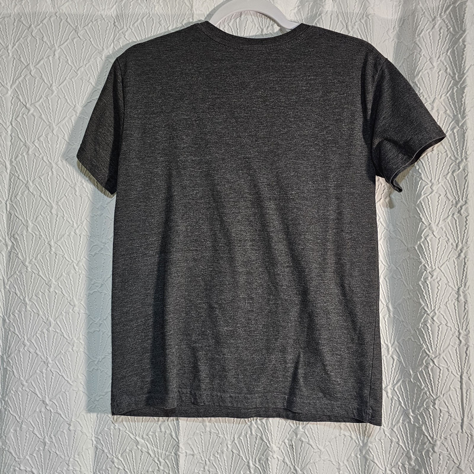 womens modern lux tee "Happy Mind Happy Life" quote size small