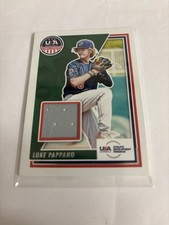 2022 Panini USA Baseball Stars & Stripes - USA Baseball Materials Luke Pappano