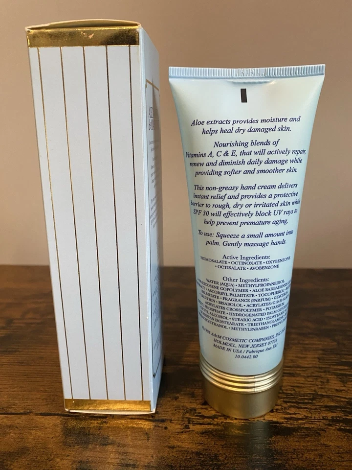 Alexandra de Markoff 1998 Infinite Hand Lotion Aloe y SPF 30 nuevo 3,4 Fl. oz Foto 3 de 4