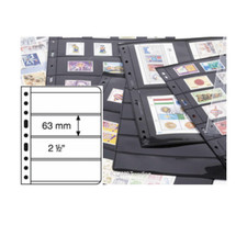 Lighthouse VARIO 4C Clear 4-Pocket Pages 5 Pack- Archival Stamp Block Sheets