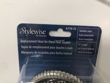 Stylewise by Keeney K770-72 Stainless Steel Replacement Shower Hose 72"