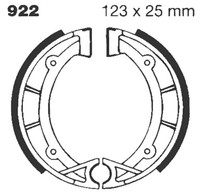 Ersatz Bremsbacken EBC Gilera Arcore 125 Hercules Ultra 80 922