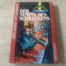 Wie Neu: Der Tempel des Schreckens, Steve Jackson, Fantasie Abenteuer Spielbuch