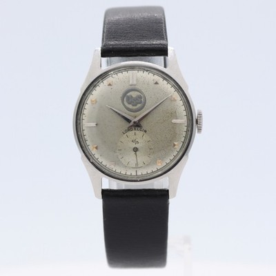 Vintage 1953 Lord Elgin 4902 US Steel Men's Mechanical Wristwatch 680 USA Steel