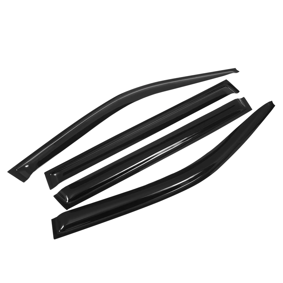 4 piezas para Honda Pilot 2003-2008 ventana visera ventilación sombra sol lluvia deflector Foto 3 de 4