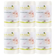 wegreeco Cloth Diaper Liners - Unscented Diaper Liners, Fragance Free Cloth