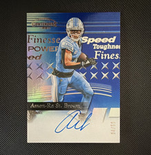 Panini 2024 Contenders Finesse Amon-Ra St. Brown Lions #CS-ASB Auto /50