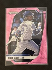 2025 Panini Prizm - Kevin Alcantara, Kevin Alcantara #48 Pink Ice Prizm (RC)