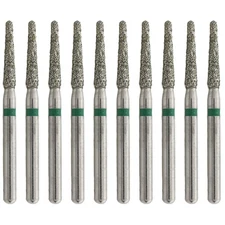 Dental Diamond Burs FG 856/016C Coarse Round End Taper High Speed Bur 10Pcs/PK