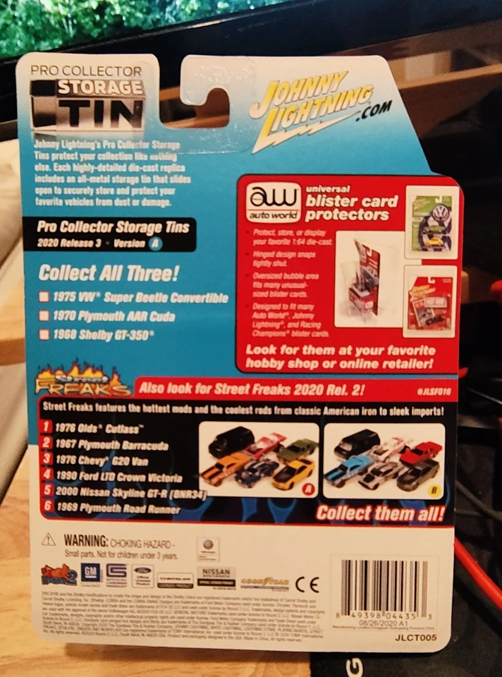 1970 PLYMOUTH AAR BARRACUDA ORANGE & TIN 1/64 JOHNNY LIGHTNING JLSP108-A Chase - Image 4 of 4