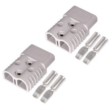 175A 600V Battery Quick Connect Disconnectors with 1/0 AWG Cable Plugs 2-Pack