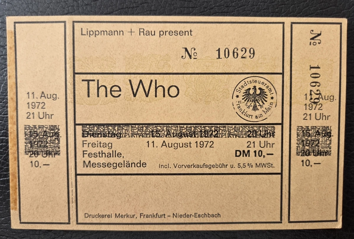The Who Memorabilia for sale | eBay