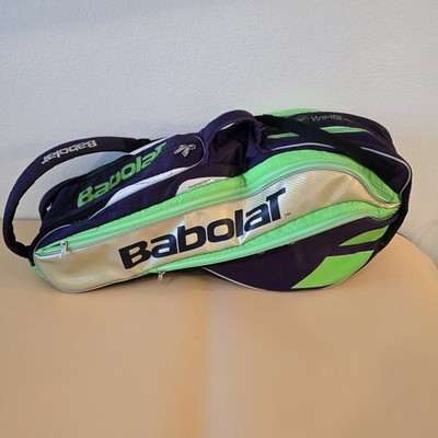 Babolat Wimbledon Tennis Bag Purple Green Big