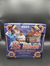 2022 Bowman MLB Baseball Trading Cards Mega Box Factory Sealed New