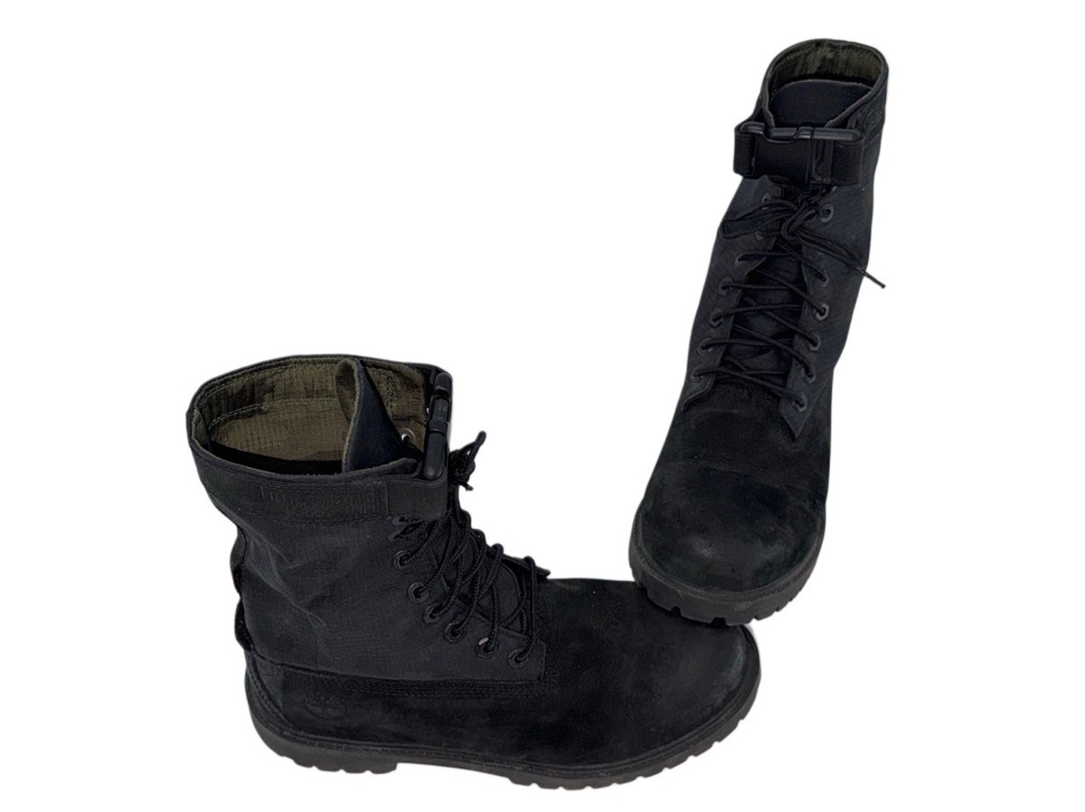 Timberland Premium Gaiter Boots 03885-NH Boys Size 7 Black