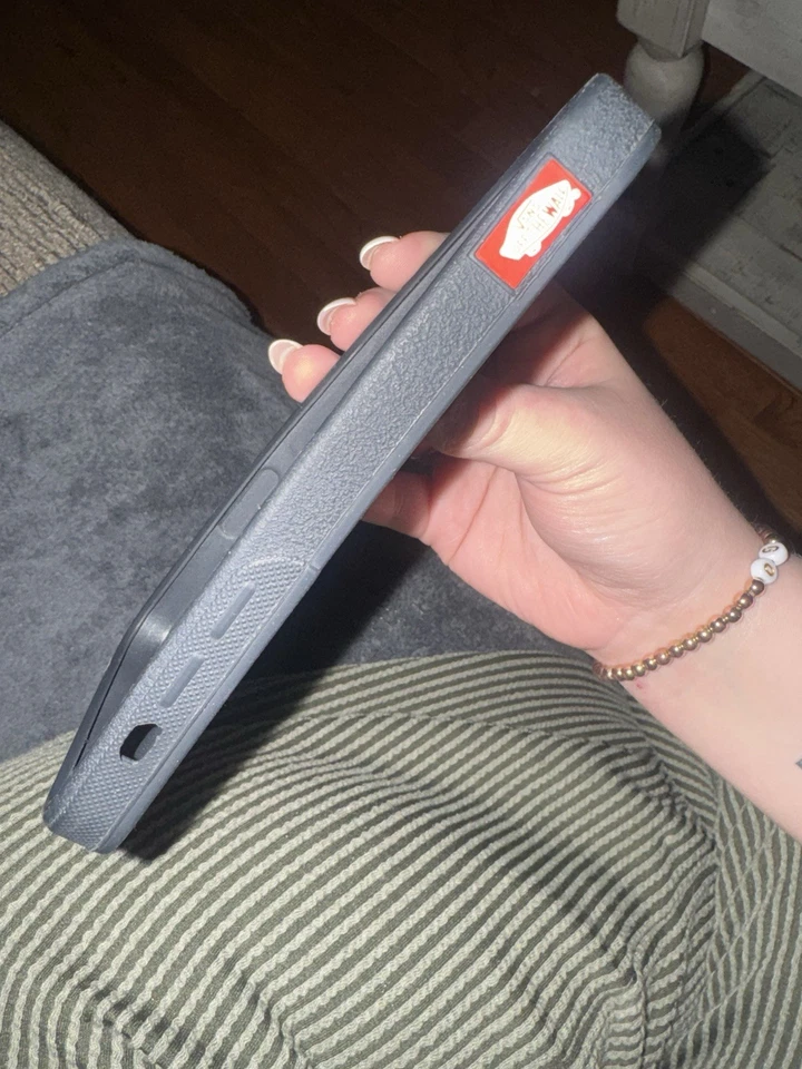 VANS Off The Wall iphone 12 Pro Case- Black And Brown Waffle Bottom - Image 2 of 4