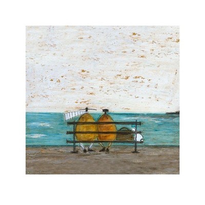 Picnic Time Approacheth Art Print by Sam Toft 15 3/4 x 15 3/4 Paper New Unframed