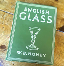 Britain In Pictures English Glass by W. B. Honey Hardcover Book With Dust Cover