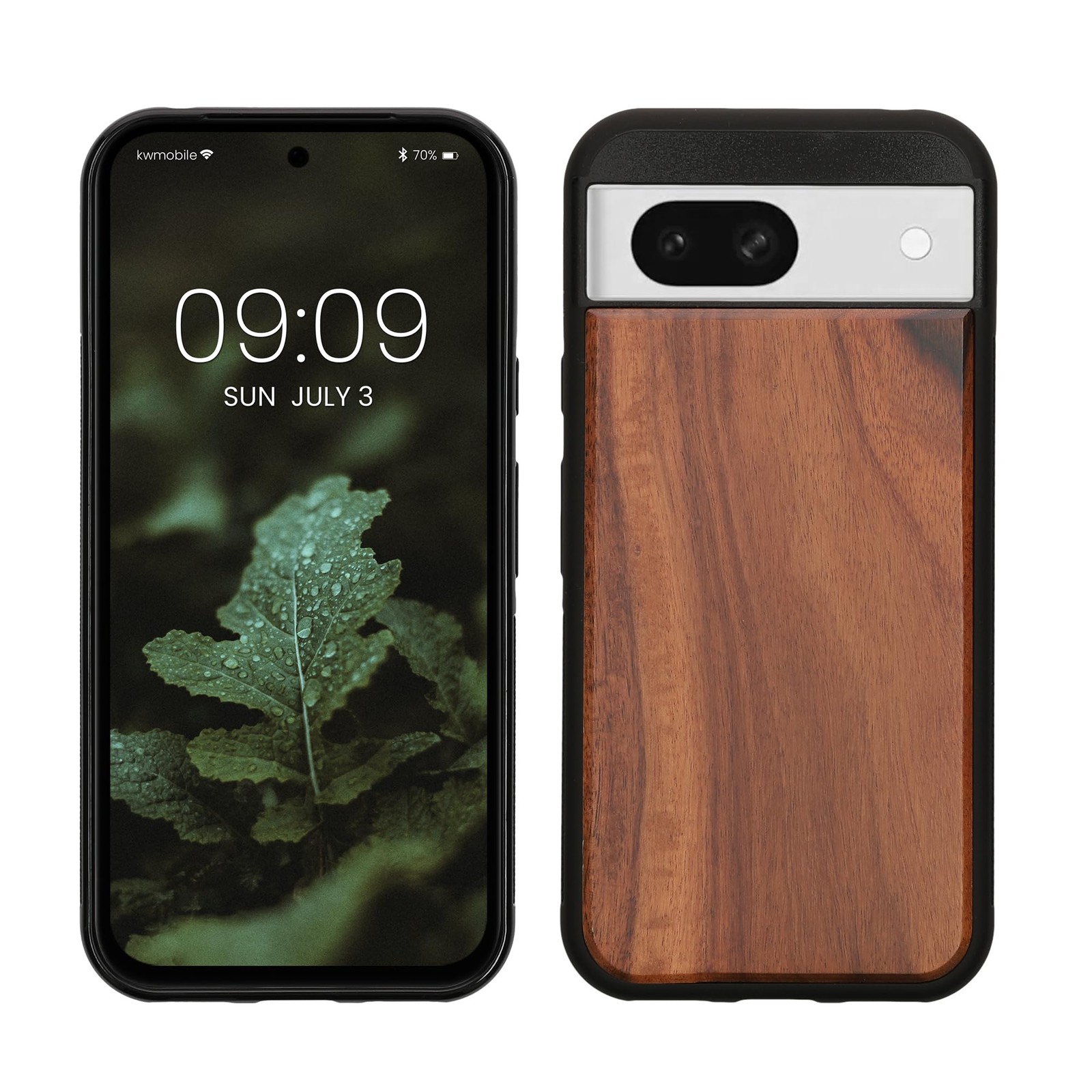 Coque rigide Google Pixel 8a protection haut de gamme en polycarbonate noir mat