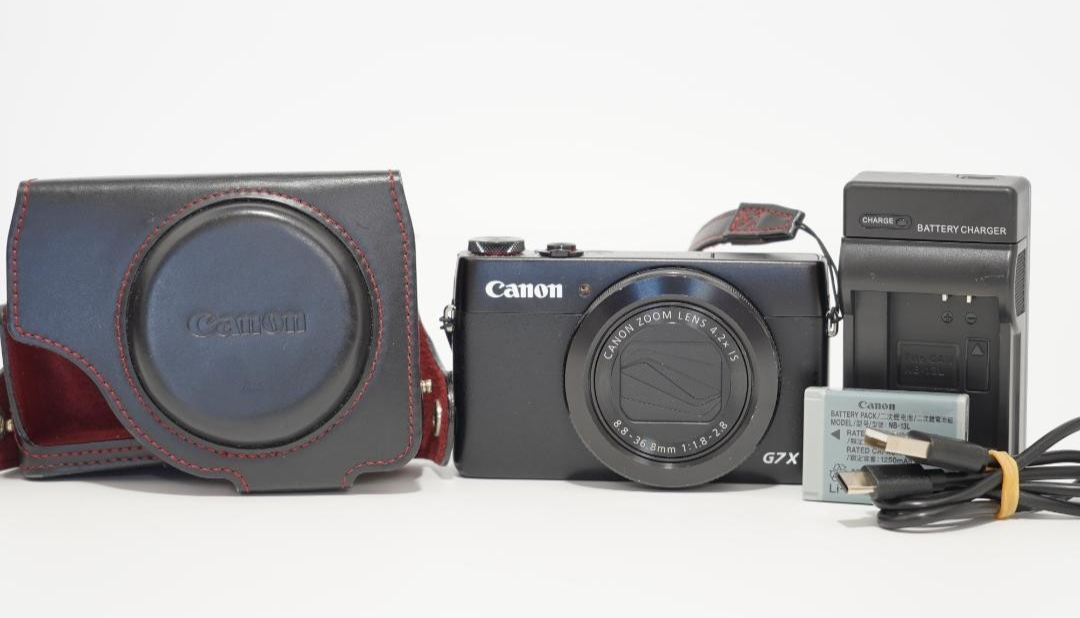 Canon Digital Camera PowerShot G7X Black 4.2x Optical Zoom 1.0