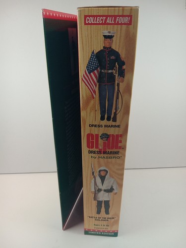 Nuevo en caja 1996 Hasbro GI Joe EDICIÓN LIMITADA COLECCIONISTA Especial Vestido Negro Marino - Imagen 6 de 9