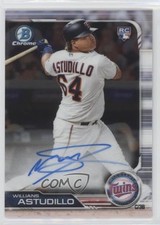 2019 Bowman Chrome Chrome Rookie Auto Willians Astudillo #CRA-WA Auto it9