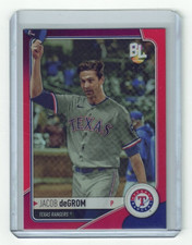 JACOB deGROM /5 RED 2023 TOPPS BIG LEAGUE BASEBALL WR-15