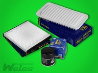 Servicepaket Toyota Avensis T25 1.6 1.8 Corolla E12 Luft- Pollen- ÖLfilter