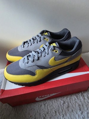 Nike Air Max 1 Essential  ''Batman'' anthracite / bright citron / smoke grey EU 45