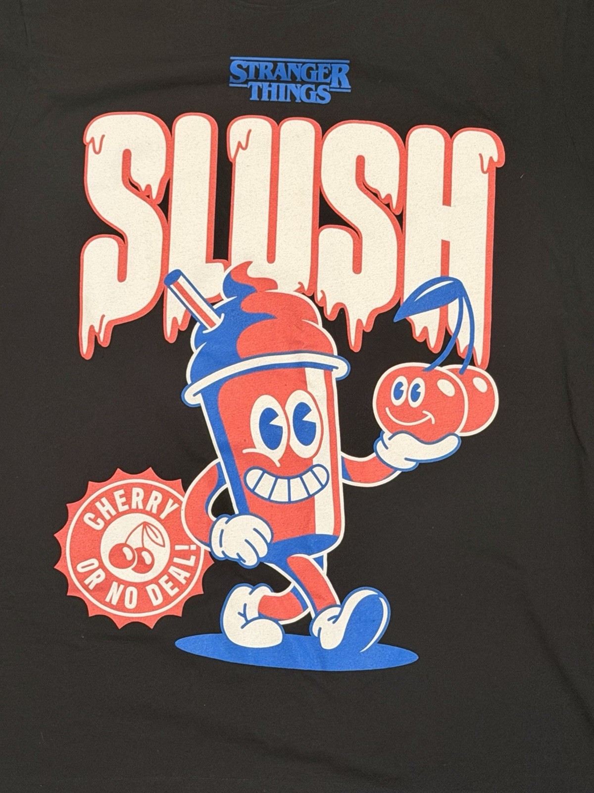 Official Stranger Things Cherry Slush Mascot Char… - image 2