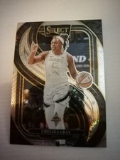 2025 Panini Select WNBA #128 Chelsea Gray Birthday Prizm