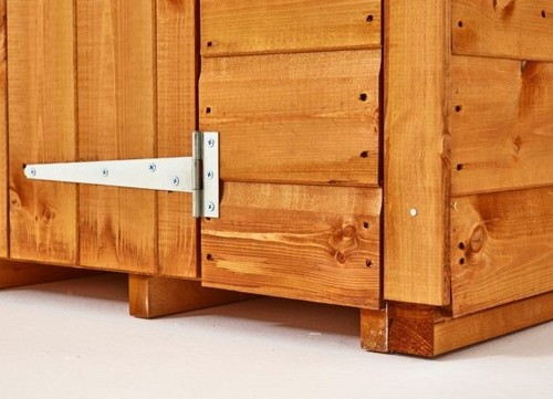 6X6 Deluxe Corner Timber Shed - Picture 7 of 11