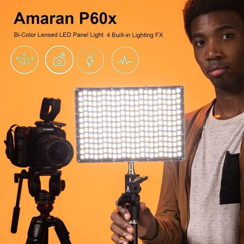 Amaran P60x 60W Output Bi-Color Lensed LED Panel Video Light 5070+ lux, CRI 9... - Bild 7 von 7