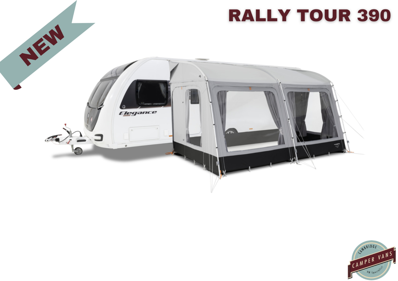 Dometic Rally Tour 390 Poled Caravan Porch Awning *LAST ONE*