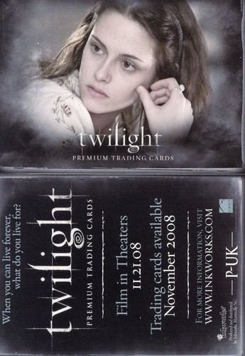 inkworks twilight movie promo card #p-uk