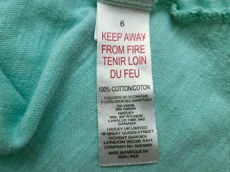 Hatley Fierce Jungle Cat галстук спереди футболка синяя аппликация блестки для девочек размер 6 лет - Изображение 4 из 4