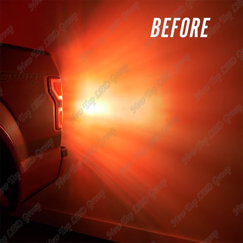 2x 7440 White LED Backup Reverse Light Bulbs For Honda Accord Civic CRV CR-V FIT - Picture 2 of 12