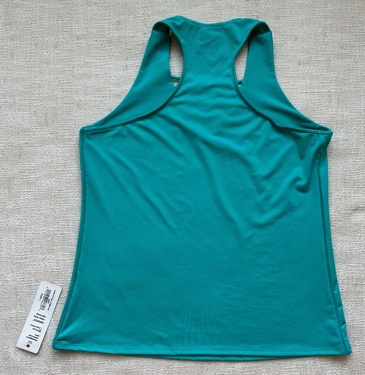 NWT Lucky In Love Womens Sz L Interlace Tank Top Sleeveless